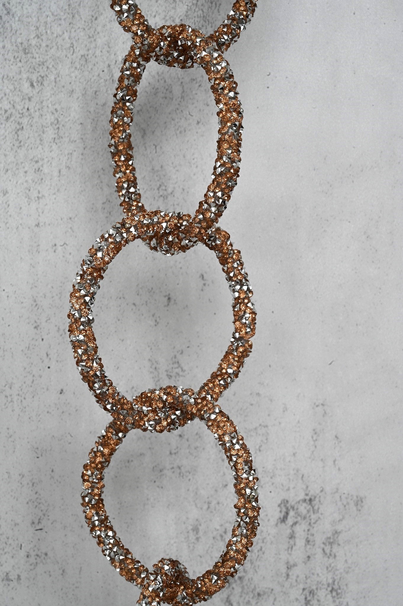 Copper & Silver Chain Garland