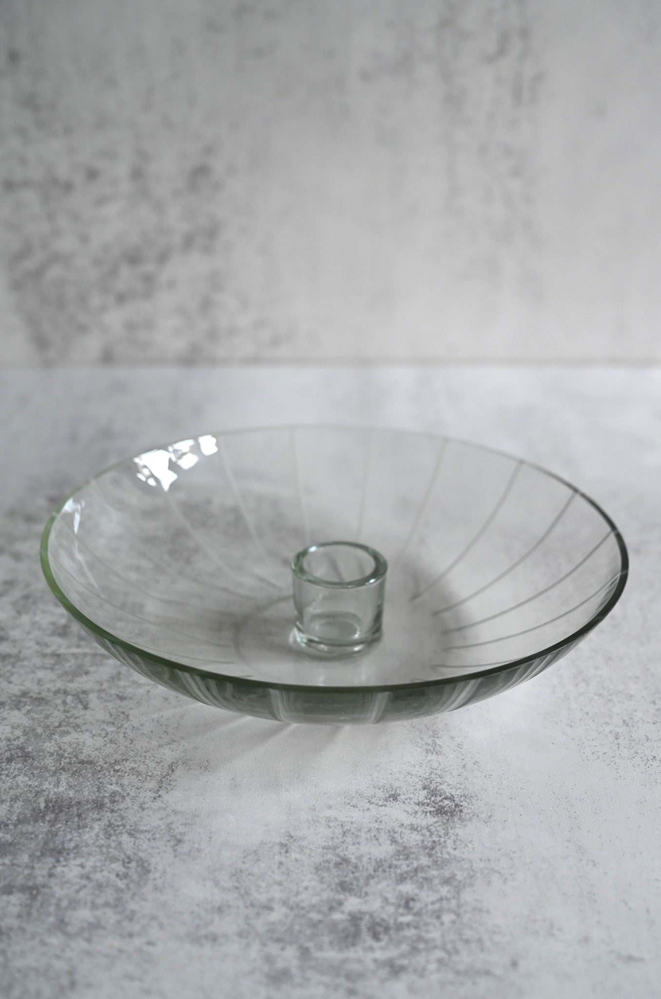 Glass Candle Holder