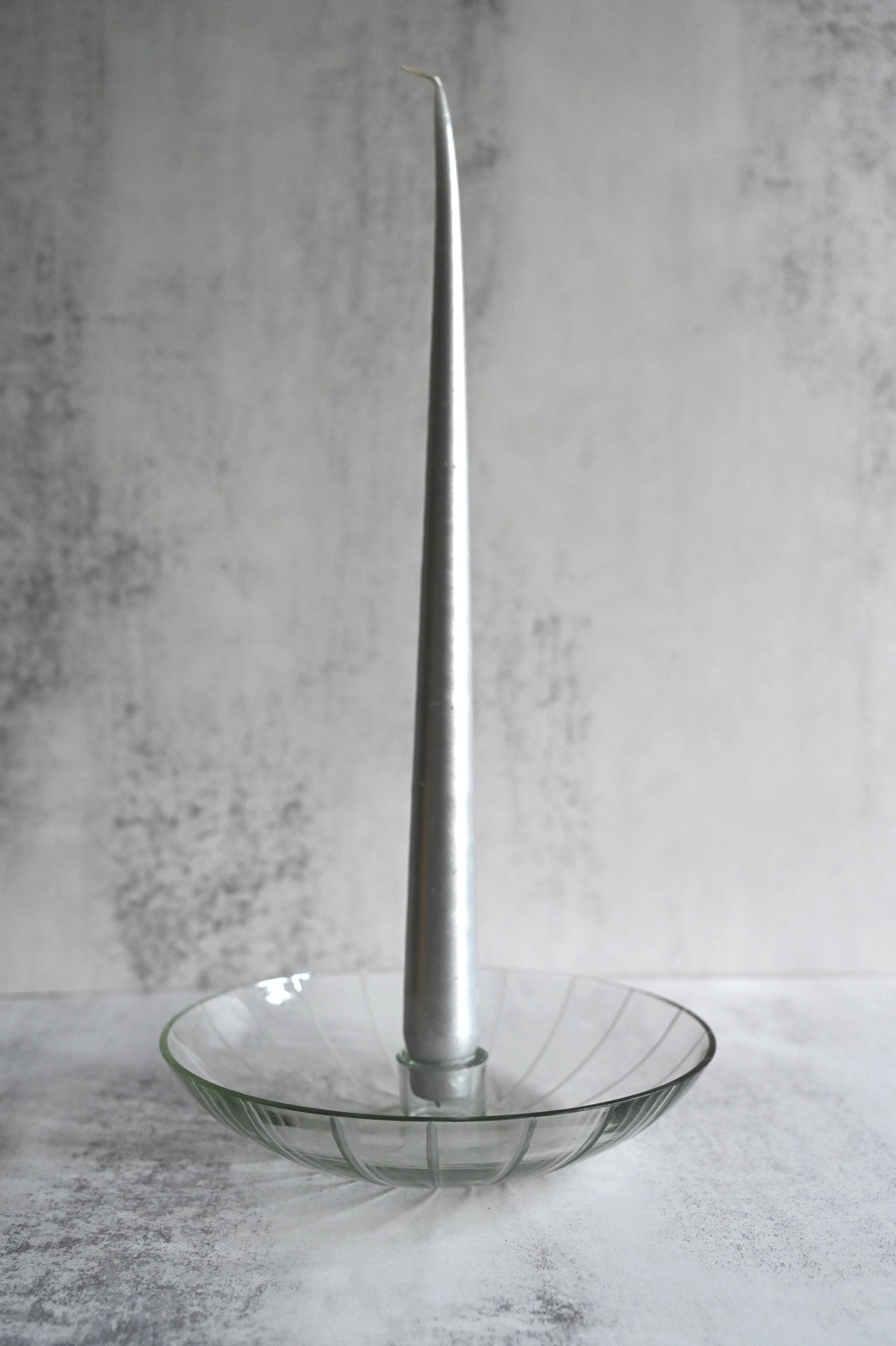 Glass Candle Holder