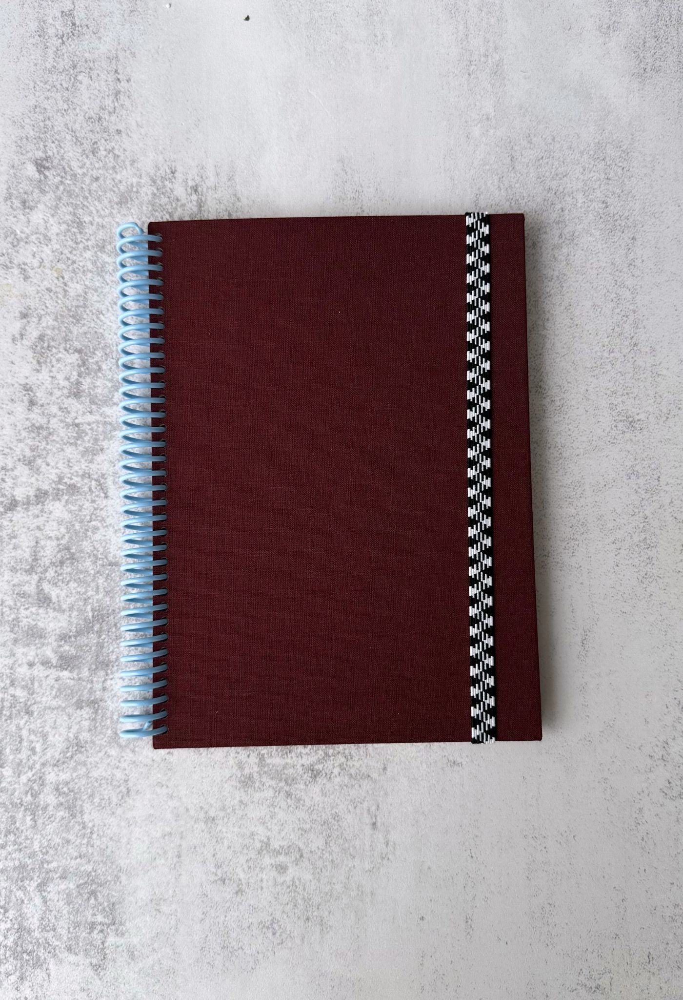 Klassische A5-Notizbücher aus Canvas mit Spiralbindung
