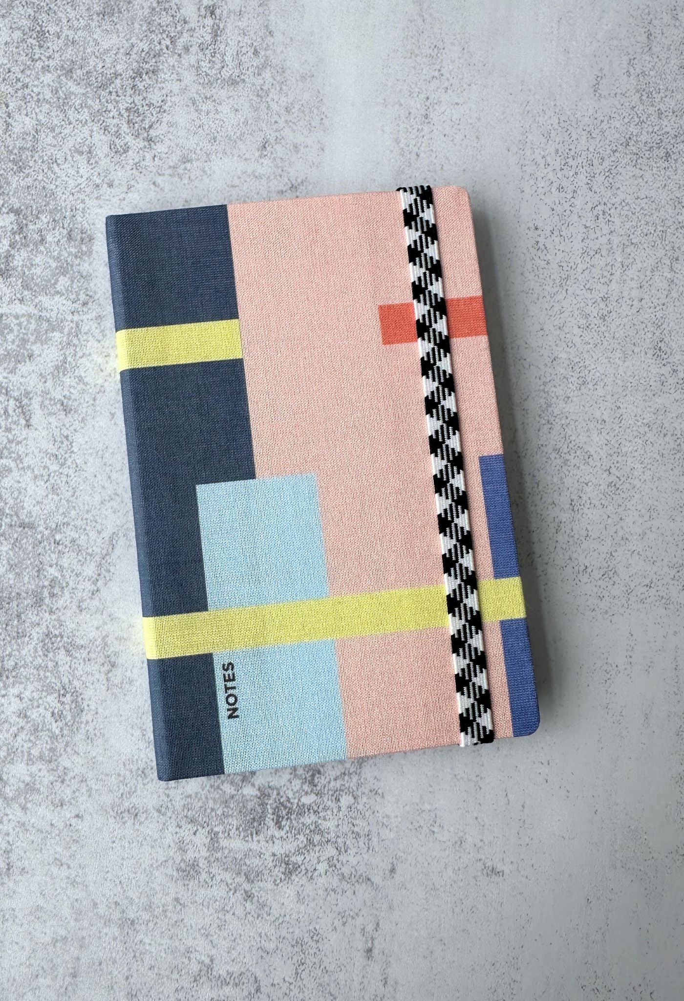 A6 City Buildings Linen Notebook
