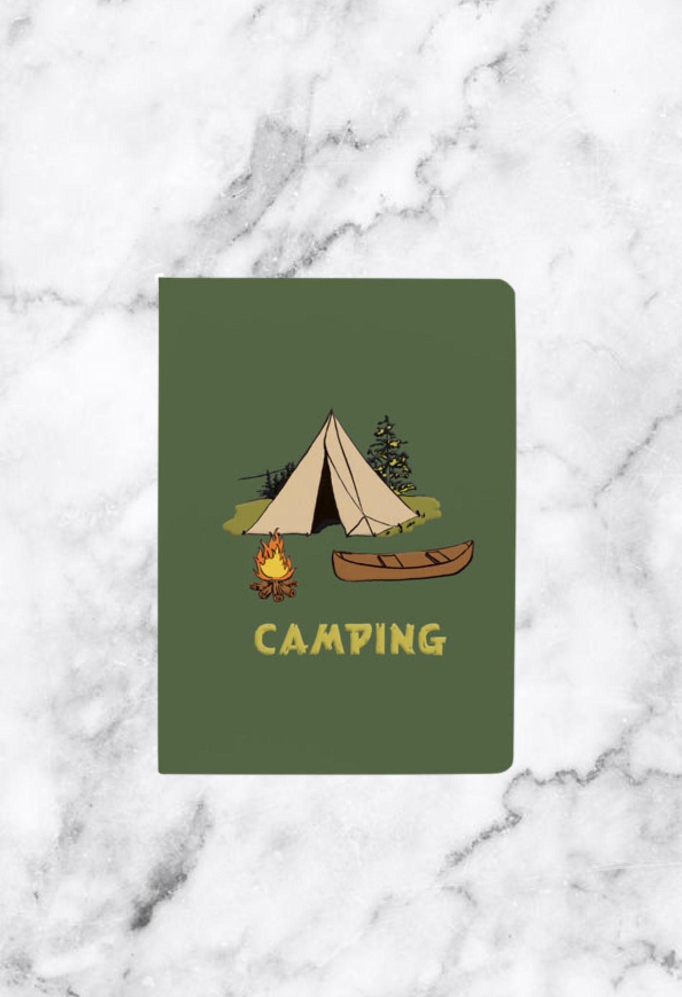 Camping-Taschennotizbuch