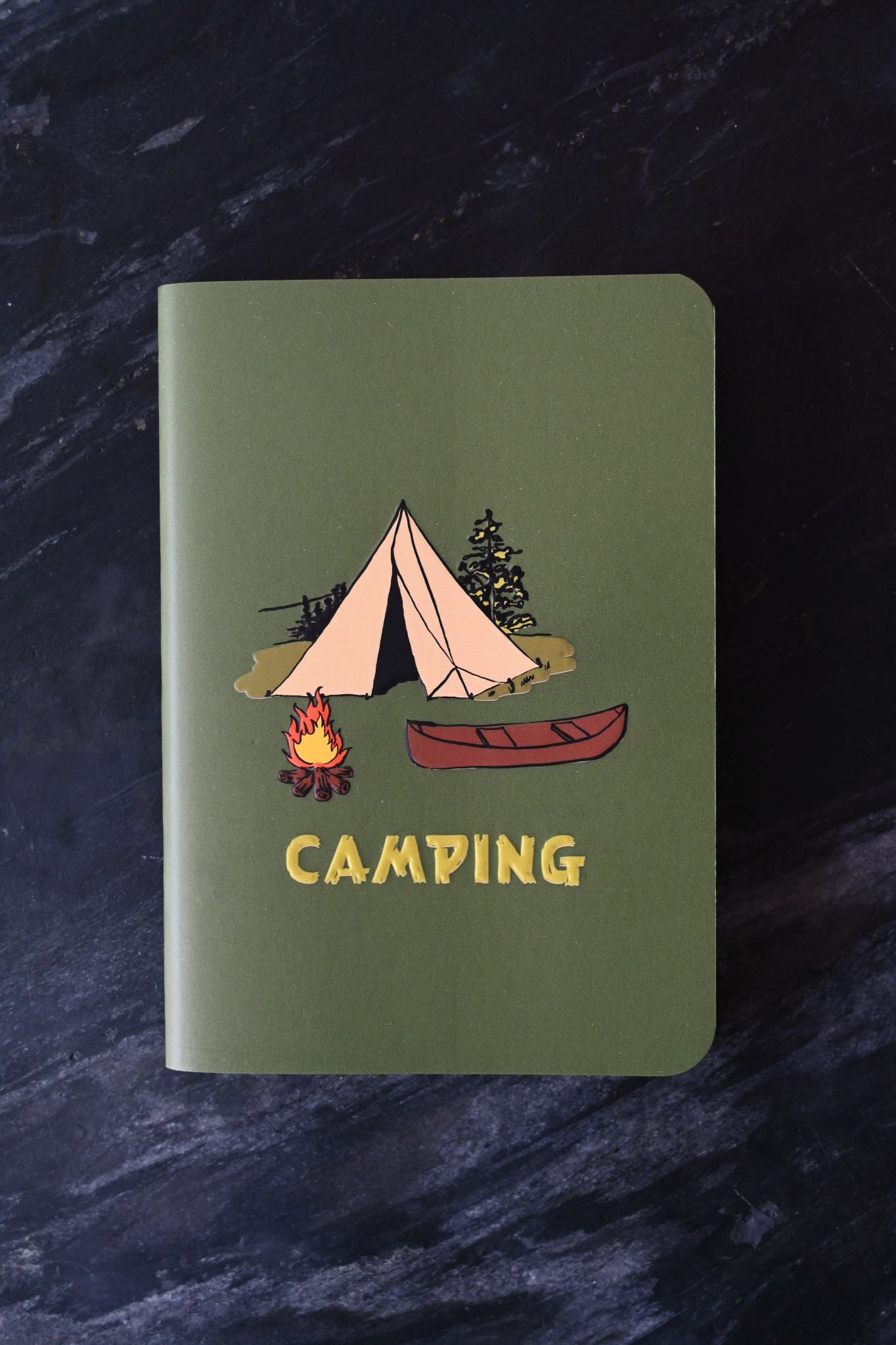 Camping-Taschennotizbuch