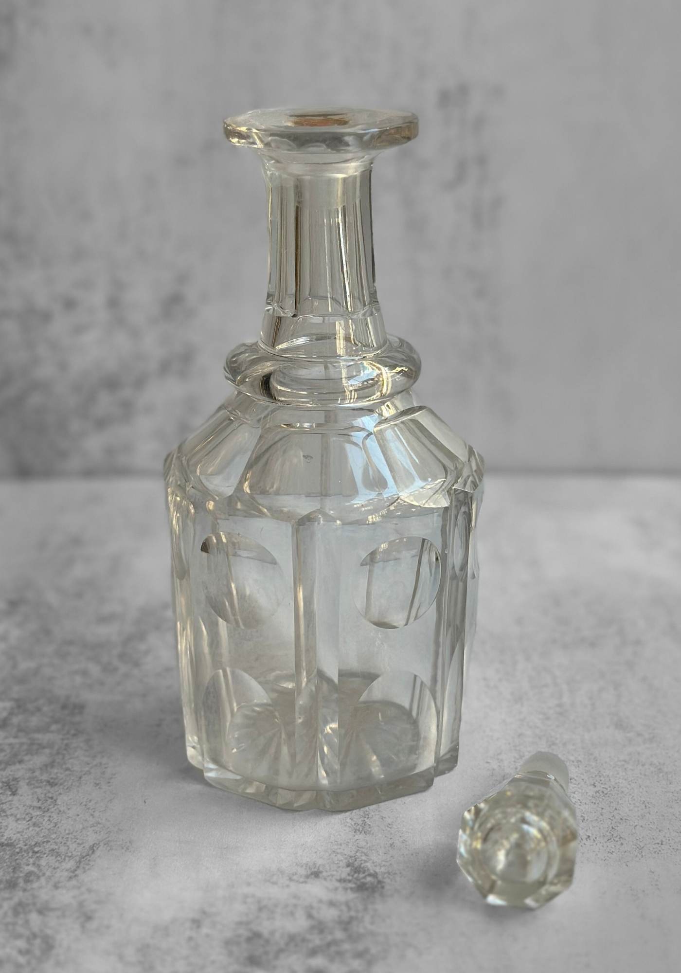 Avant Garde Glass Bubble Decanter