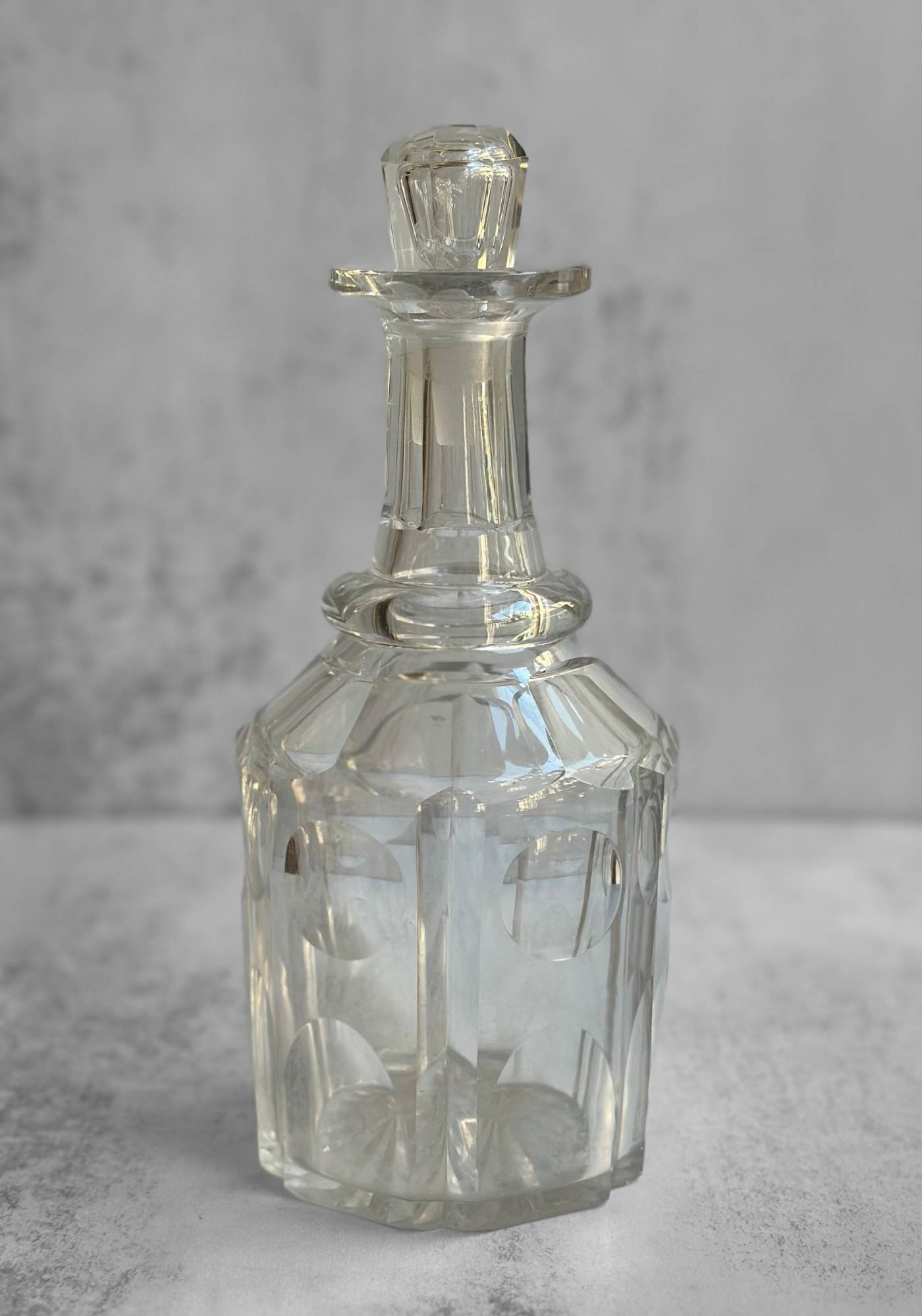 Avant Garde Glass Bubble Decanter