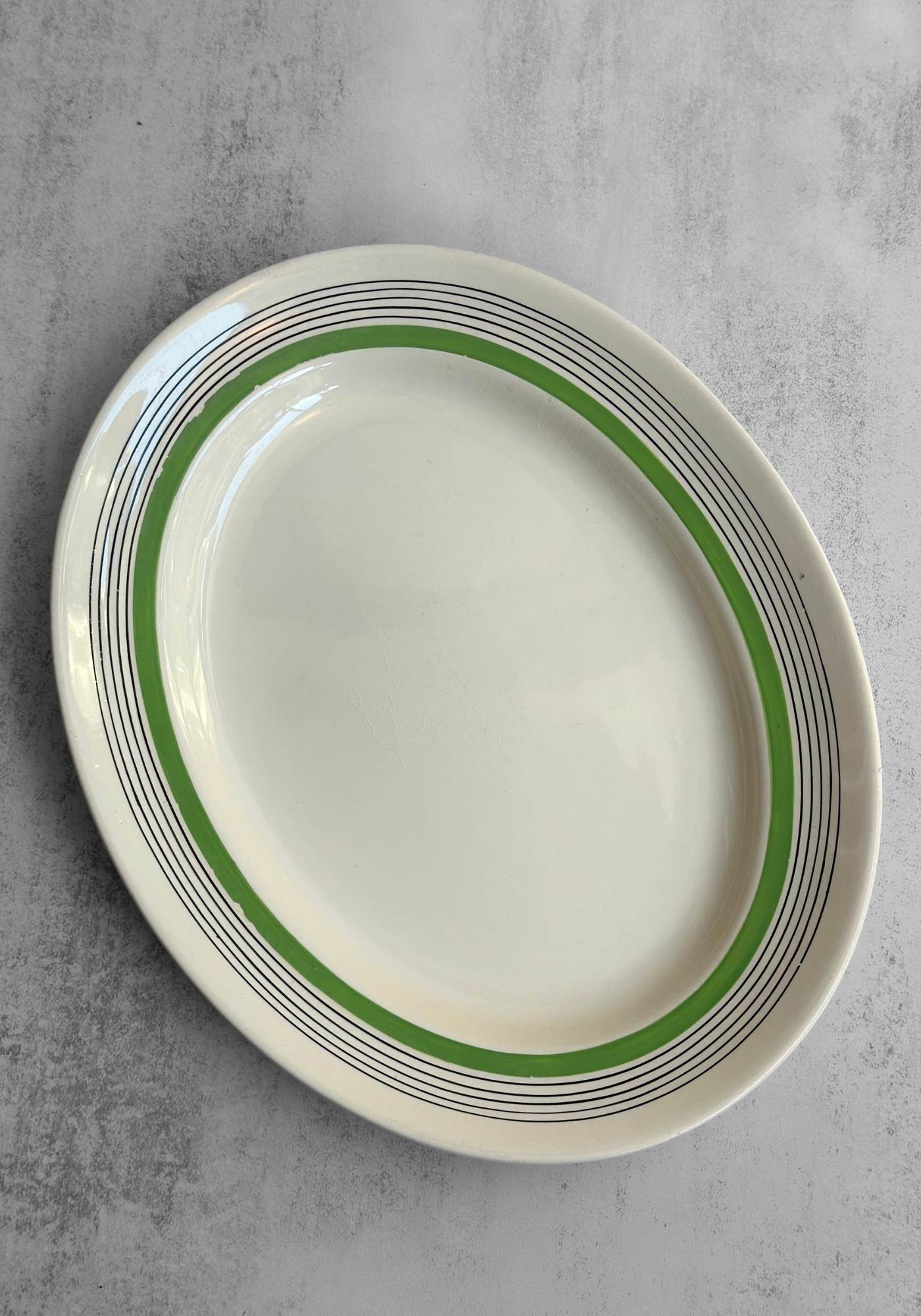 Vintage Royal Doulton Small Striped Platter