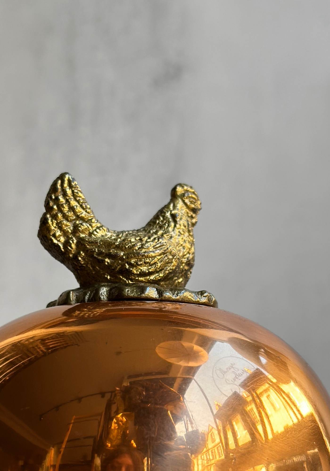 Vintage Victorian Copper Egg Boiler