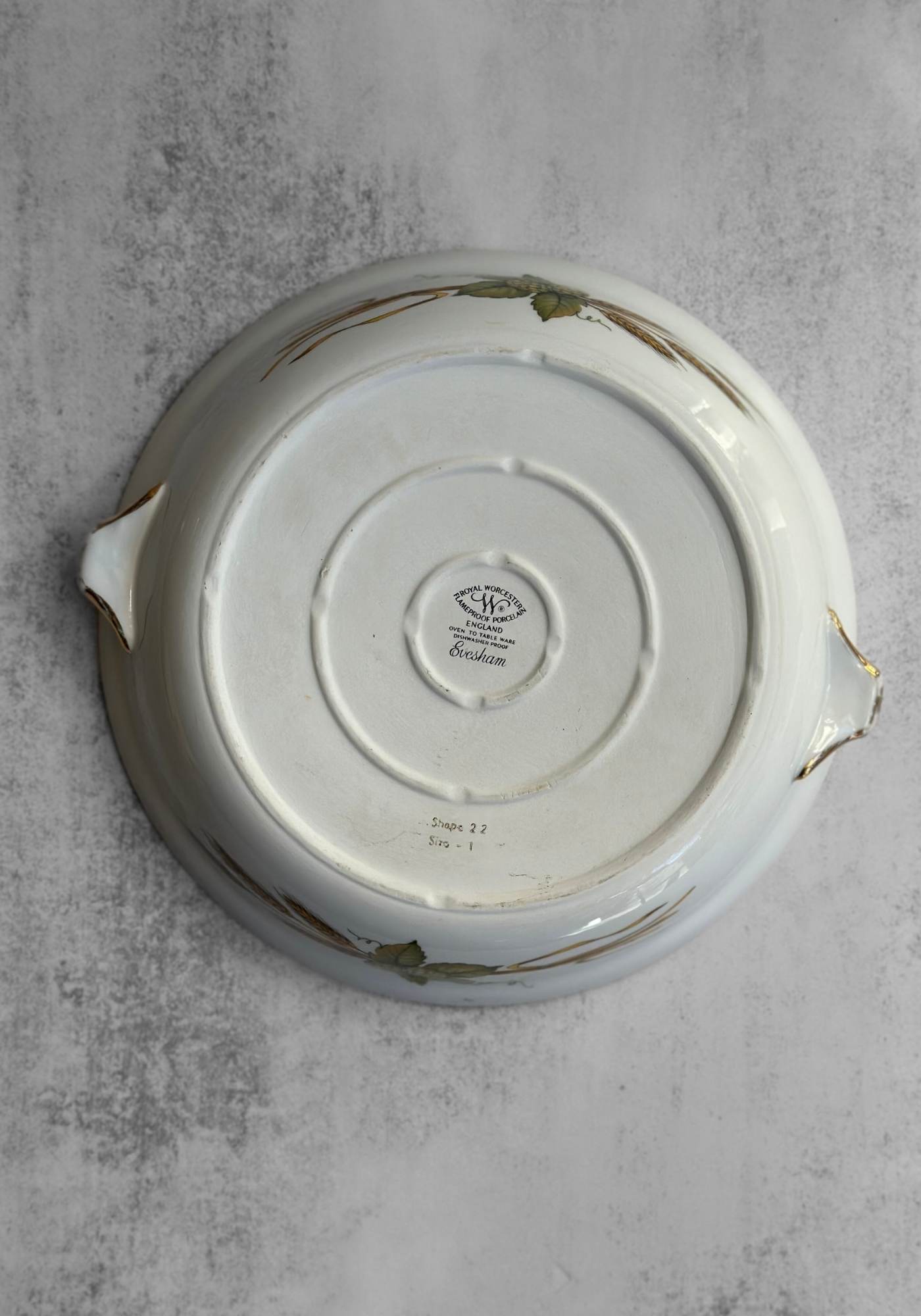 Vintage Harvest Oven Dish