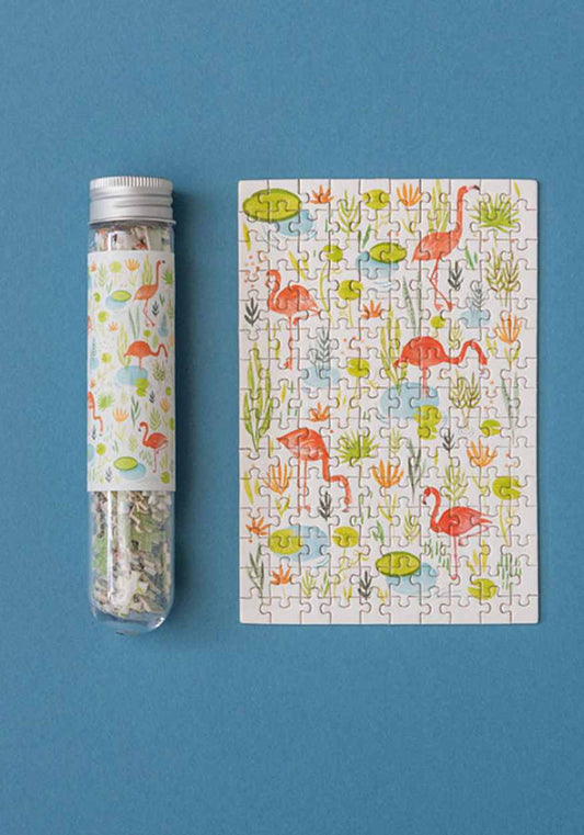 Micropuzzle Flamants roses