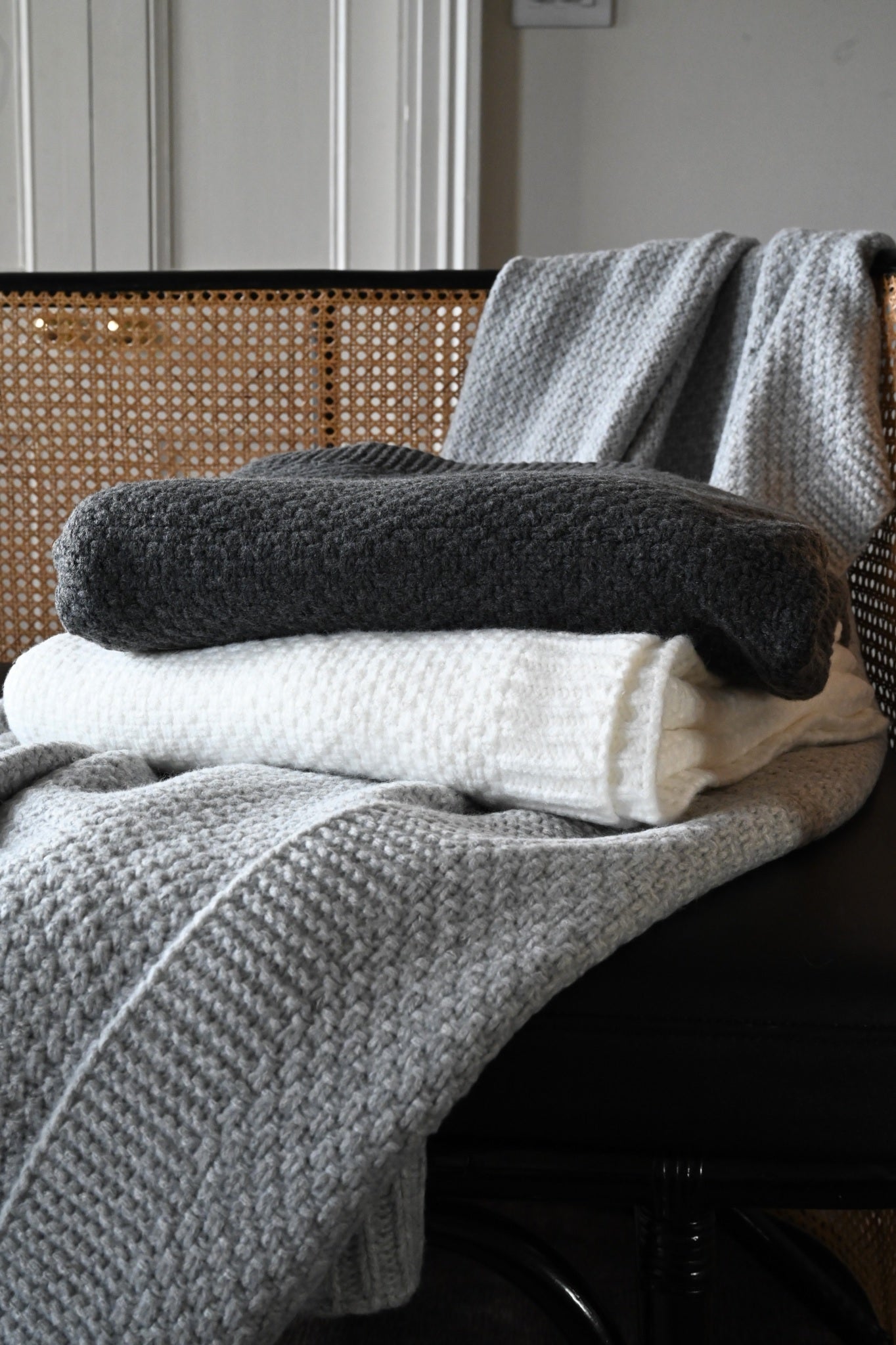 Knitted Grandad Blankets