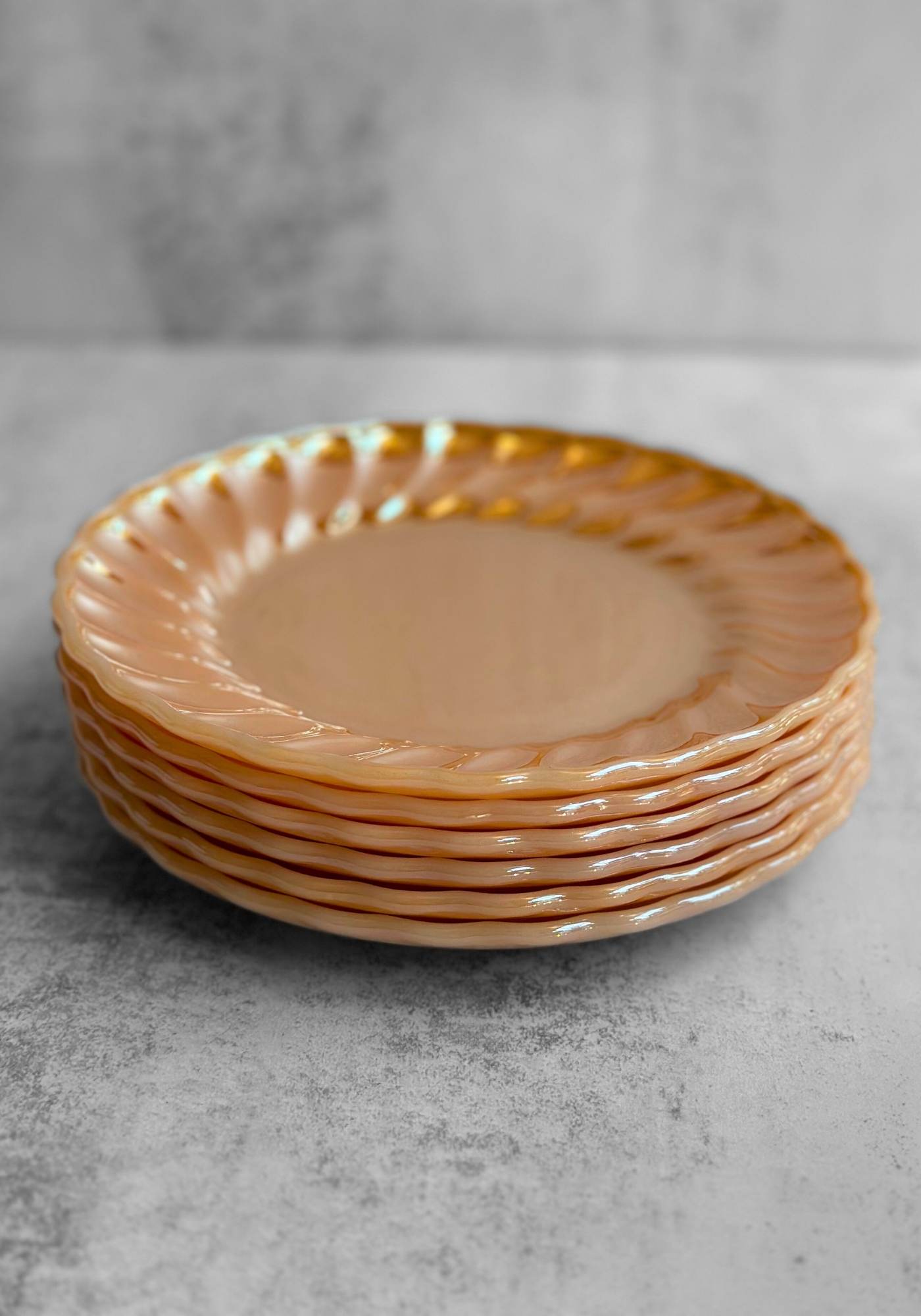 Anchor Hocking Carnival Glass Dinnerware
