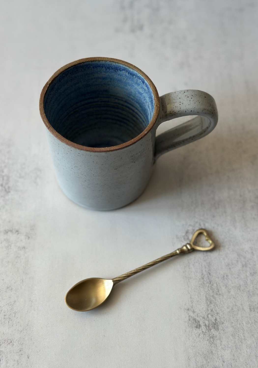 Large Handmade Welsh Ceramic Mug