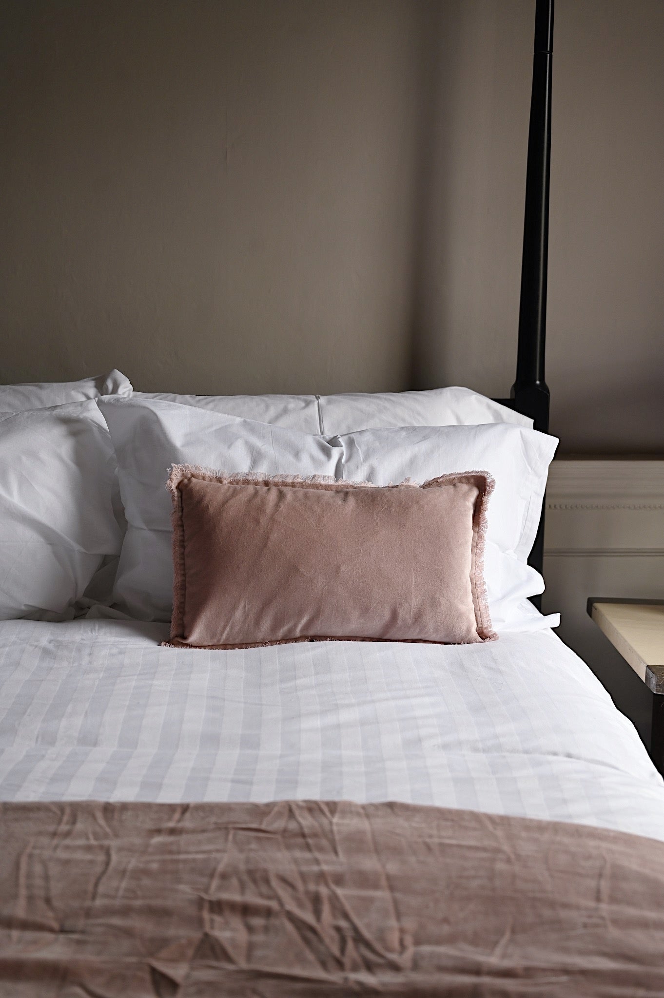 Pink Bed Cushion