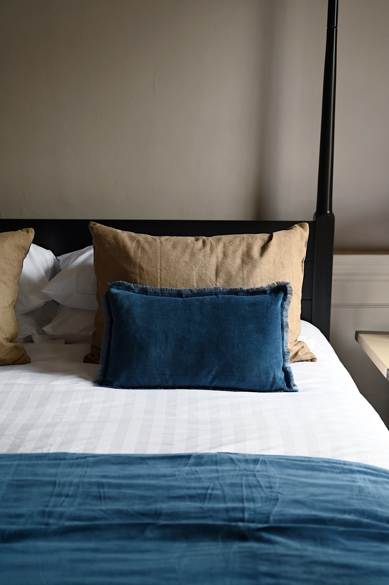 Blue Bed Cushions