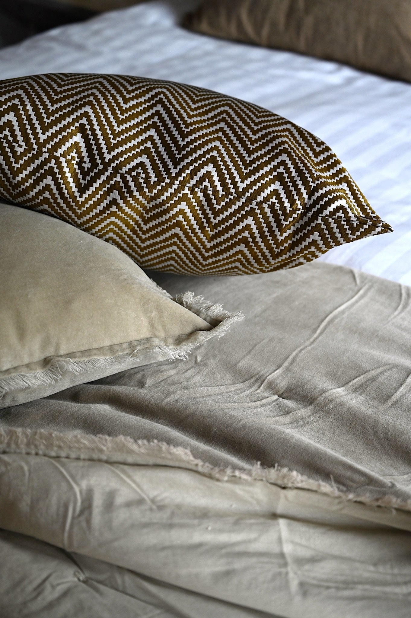 Beige Bedding