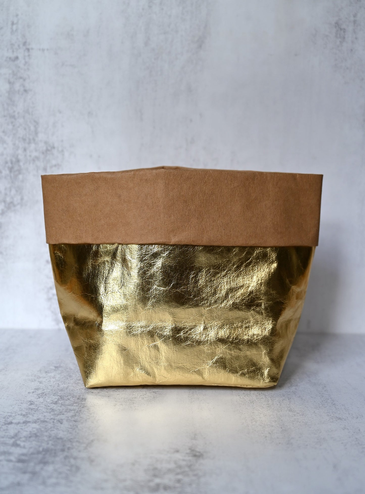 Gold Bag Plant Bag