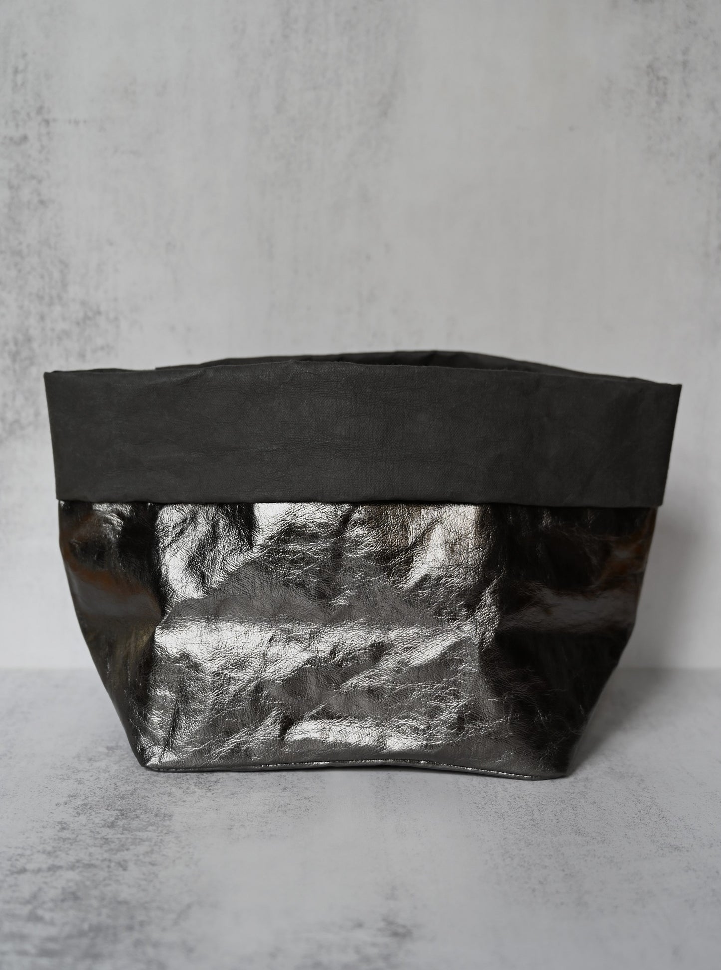 Black Shiny Bag