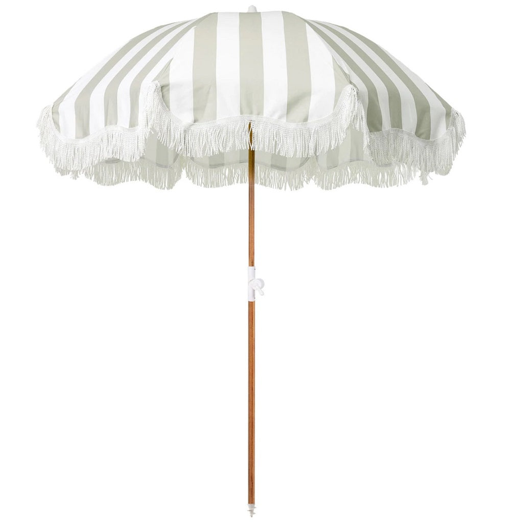 Striped Beach Parasol