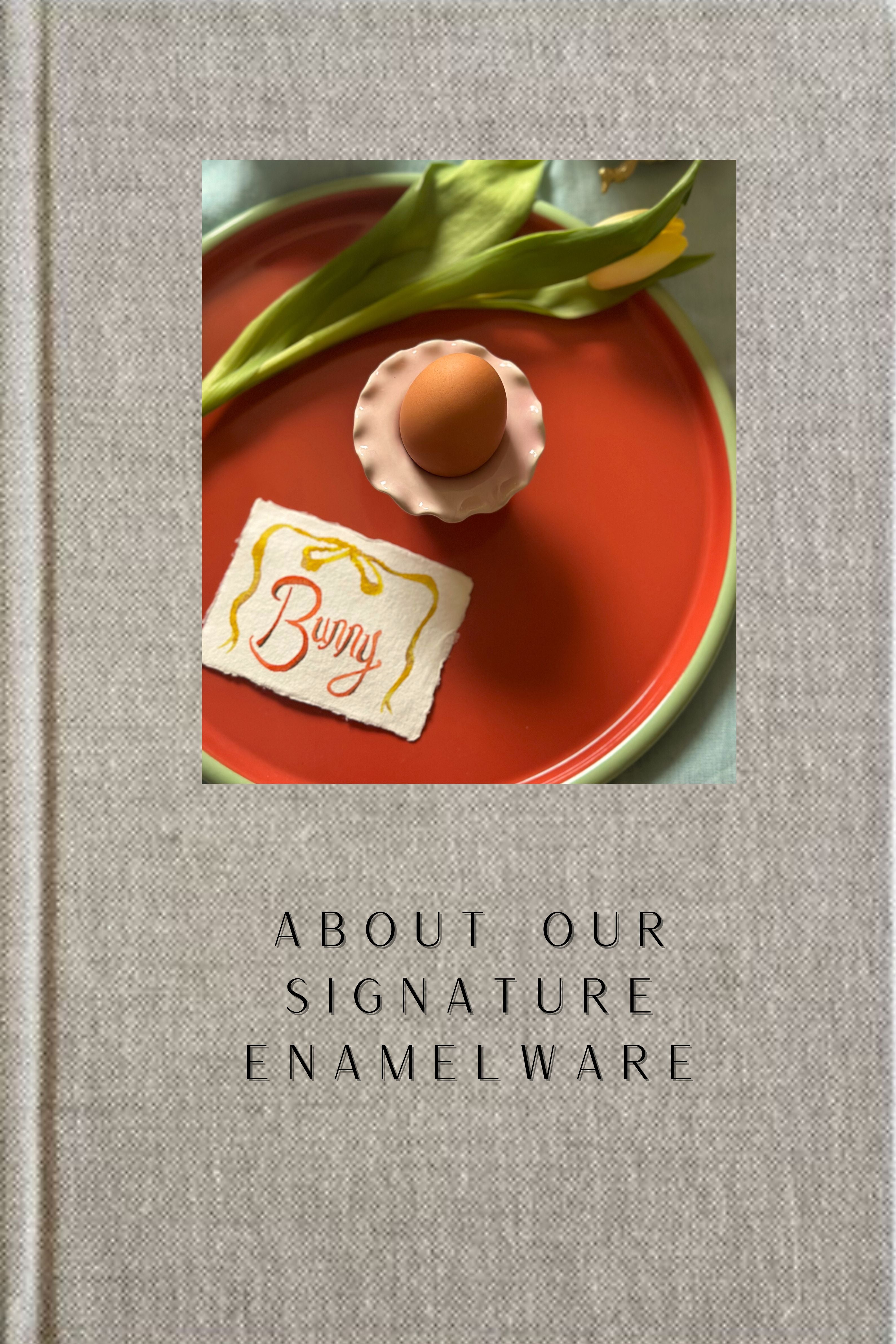 Introducing our Signature Enamelware Collection