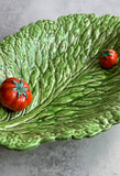 Lettuce Leaf and Tomato Dish