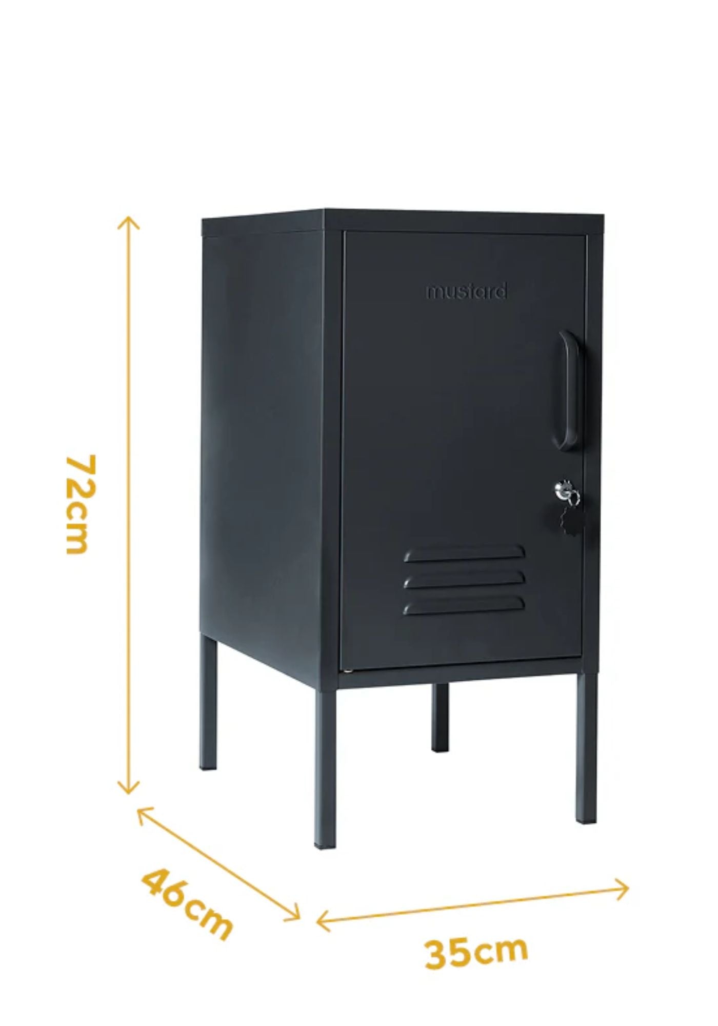 The Slate Grey Shorty Locker - by Mustard Made