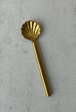 Tiny Gold Shell Spoon