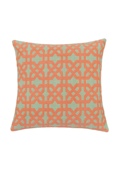 Mint and Coral Seville Cushion Collection