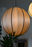 Round Putty Silk Lampshade