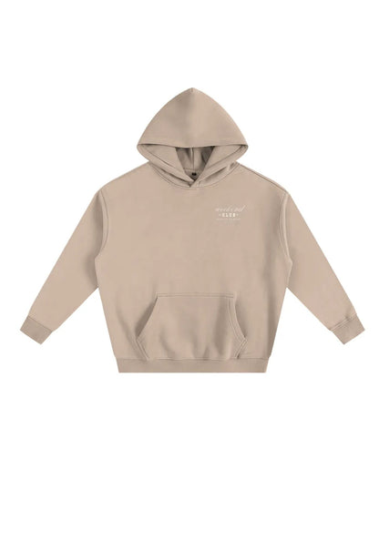 Oat Latte Weekend Club Hooded Sweater