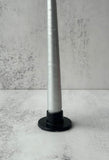 Short Black Metal Taper Candle Holder