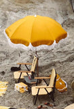 Vintage Gold Beach Parasol