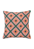 Pink Moorish Tile Print Cushion Collection