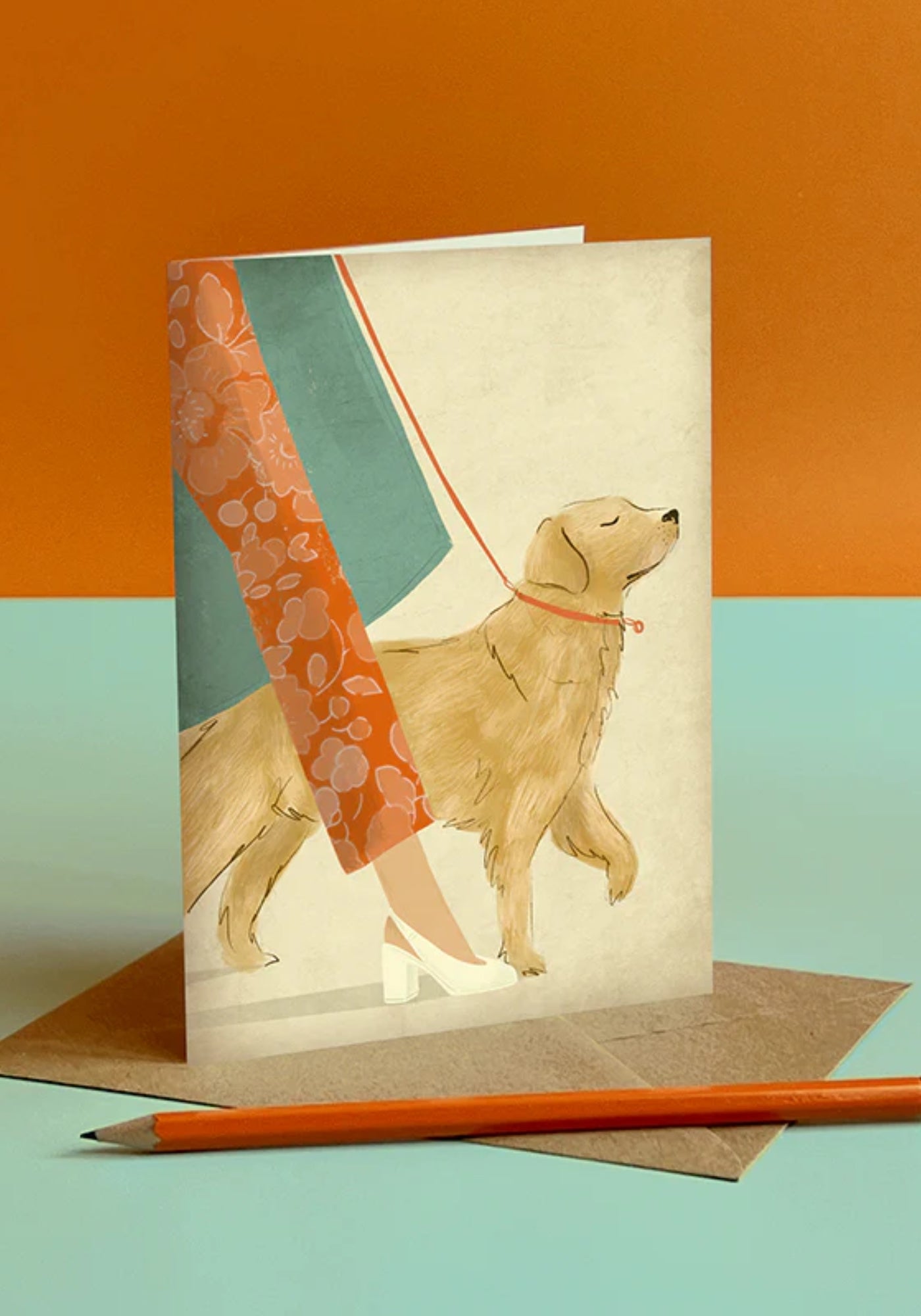 ELH Labrador Dog Card