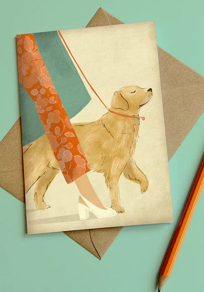 ELH Labrador Dog Card