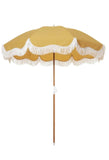 Vintage Gold Beach Parasol