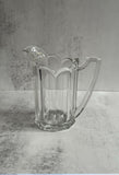 Scalloped Glass Jug