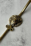 Brass Lion Hook