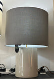 Grey Silk Lampshade