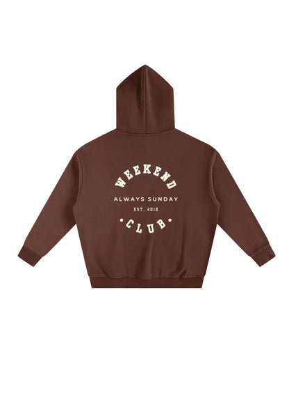 Hot Cocoa Weekend Club Hooded Sweater