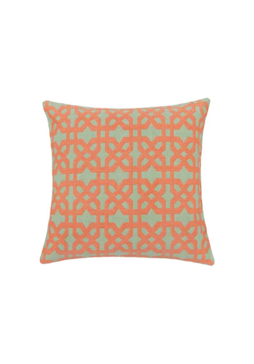 Mint and Coral Seville Cushion Collection