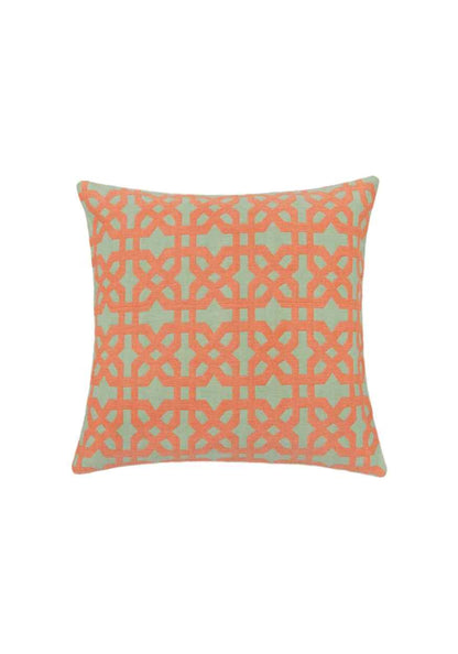 Mint and Coral Seville Cushion Collection