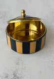 Black & Beige Trinket Box