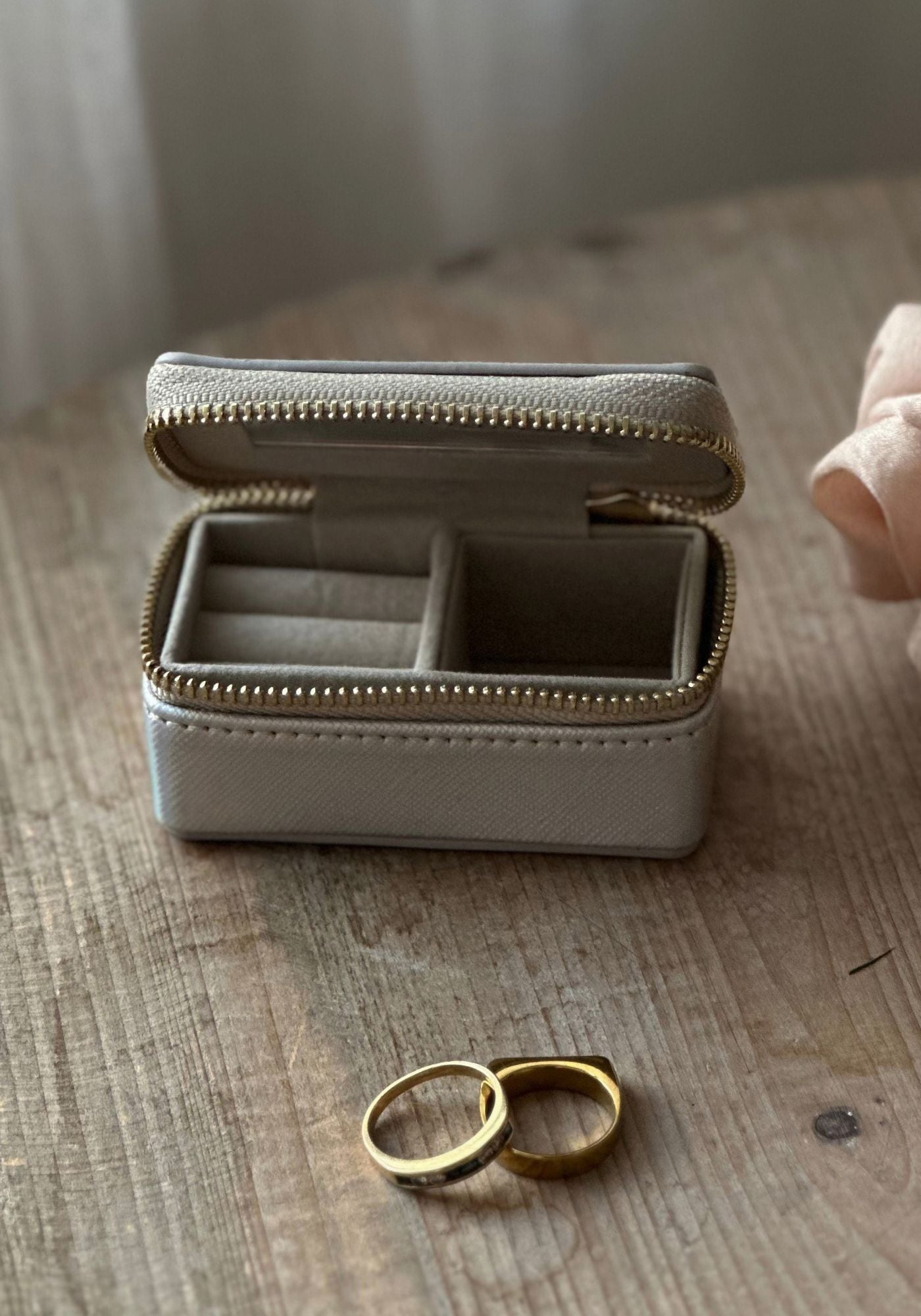 Mini coffret à bijoux en argent 