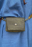 Roxi Leather Chain Link Shoulder/ Belt Bags