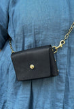 Roxi Leather Chain Link Shoulder/ Belt Bags