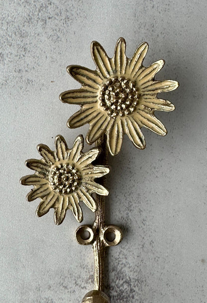 Brass Daisy Duo Hook