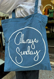 More Than a Store Blue Tote Bag