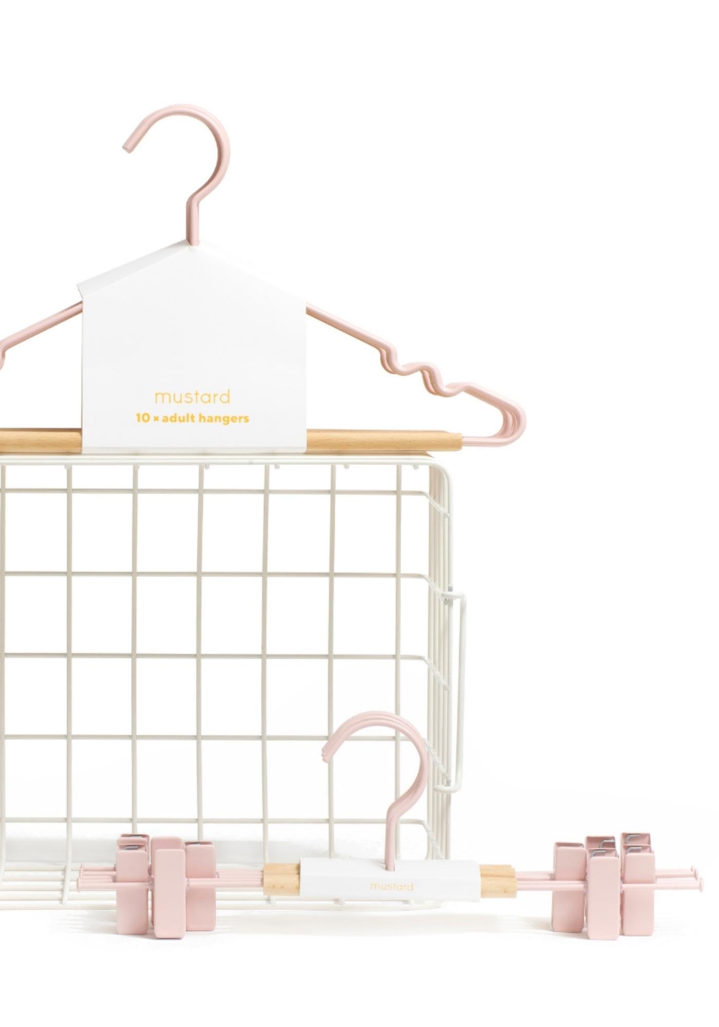 Blush Pink Hangers - by Mustard Made