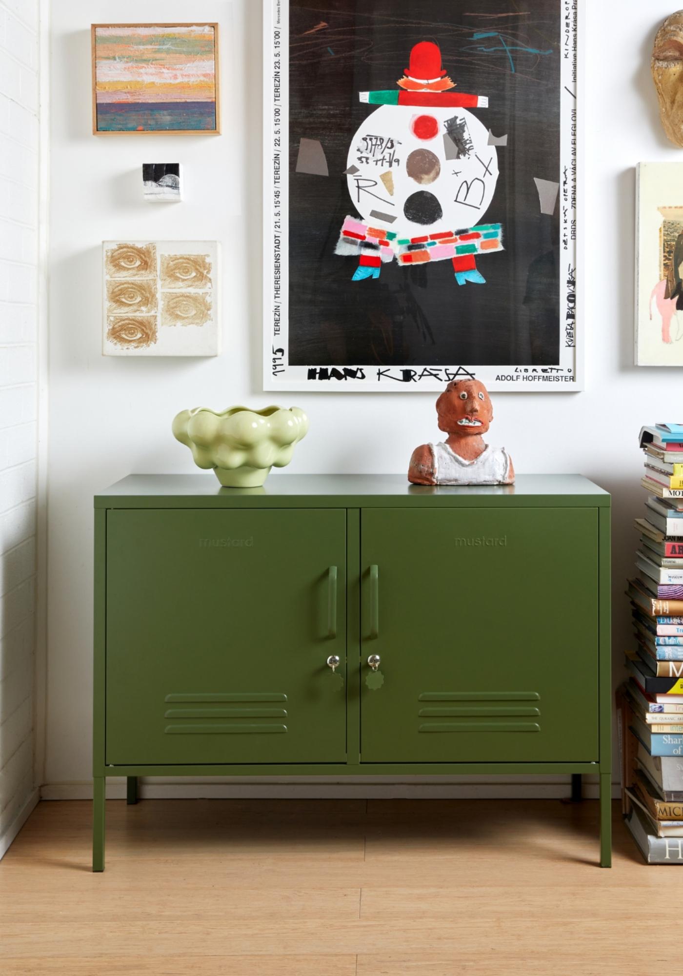 The Olive Green Lowdown Locker - by Mustard Made