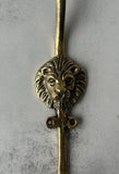 Brass Lion Hook